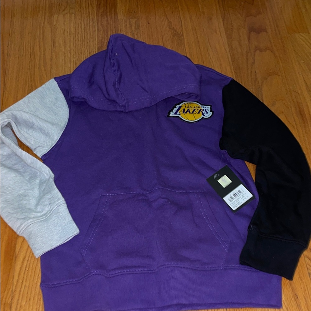 NBA Purple and Black Kids Hoodie